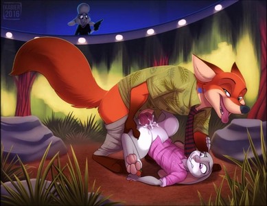 Создана коллекция порно изображений с героями мультфильма Зверополис.