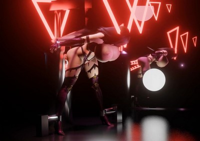 Анимационное порно видео с футанари их игры Mortal Kombat, где присутствуют особенно большие фаллосы.