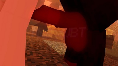 Описание оригинальной версии анимации Бэкхауса Мелины, где персонажи из игры Майнкрафт - Алекс, Дженни, Крипер и другие герои, участвуют в 3D порно сценах.