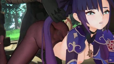 В видео игрового мультфильма Genshin Impact, Волшебница Мона занимается интимными делами с незнакомцем в лесу.