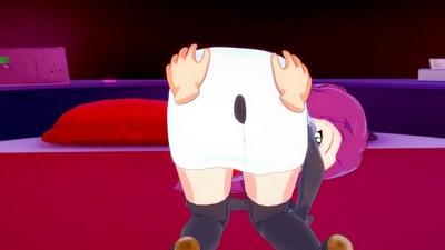 Покемонов порно: герои анимации наслаждаются интимными моментами после боя.