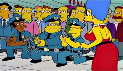 Сериал «Большая Мардж» является мультфильмом, в котором герои Симпсонов – Гомер, Мардж, Барт, Лиза и другие – представлены в анимационных сексуальных сценах.