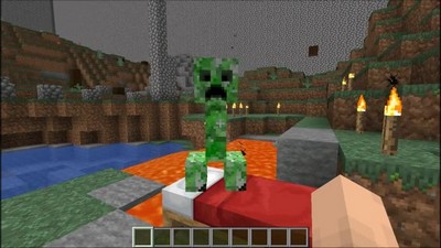 Анимационное секс-видео с персонажами из игры Minecraft - Крипером, Алексом, Дженни и другими героями.