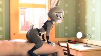 Джуди покоряет Зверополис в пушистом стиле йифф.