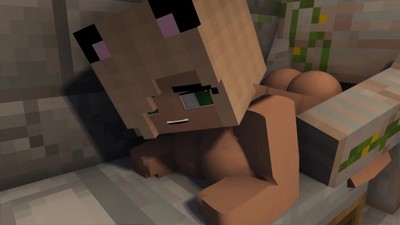 Майнкрафт 3D: порно с героями игры, включая Алекса, Крипера, Дженни и остальных персонажей.
