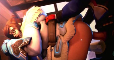 Mei enjoys doggy-style sex.