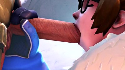 На сайте ежедневно появляются порно видео с персонажами игры Overwatch.