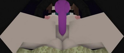 Фиолетовая колбаса в Майнкрафте - хентай рай для любителей.