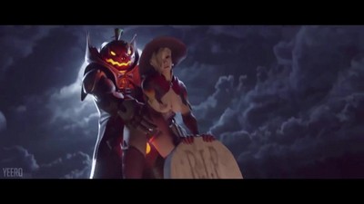 Mercy indulges in a thrilling encounter on Halloween, getting down and dirty in a cemetery.