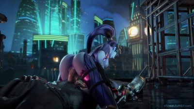 Сайт ежедневно обновляется порно видео с персонажами игры Overwatch.