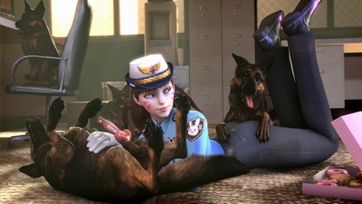 На сайте dva4 - noname55 ежедневно появляются порно клипы с героями игры overwatch, включая mei, ashe, d.