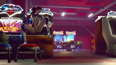 В нашей коллекции регулярно публикуется 3D арт с персонажами из шутера Овервотч.