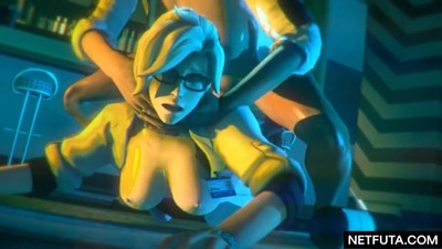 На сайте ежедневно выкладываются анимированные ролики с персонажами шутера Овервотч, содержащие порно-сцены.