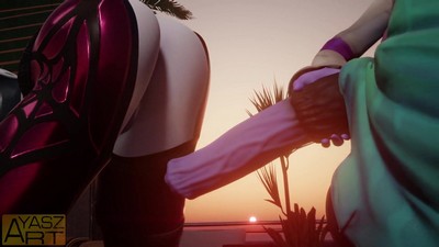 На нашем сайте регулярно появляются видео сексуального содержания с героями популярной игры "Овервотч".