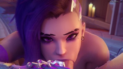 На сайте каждый день публикуются видео с героями компьютерной игры Овервотч.