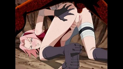 Жанр: анимационная эротика с персонажами из комикса Naruto.