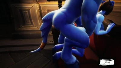 "Whorecraft XXXMas 6" is an animated adult video featuring characters from the MMO game Warcraft.