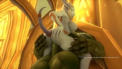 Анимационные порно видео с персонажами из игры Warcraft (1).