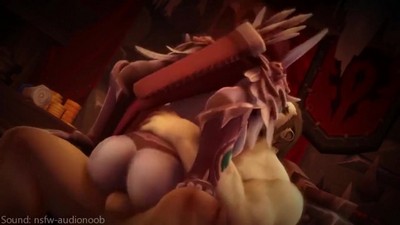 Анимация Сильваны в Warcraft [3 минуты].