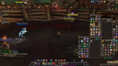 World of Warcraft chooses a catheter as it finishes.