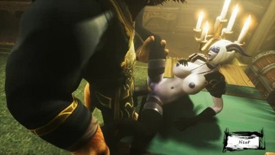 "Whorecraft XXXMas 6 - Luxia x Alfrey" is an animated adult film featuring characters from the MMO game Warcraft.