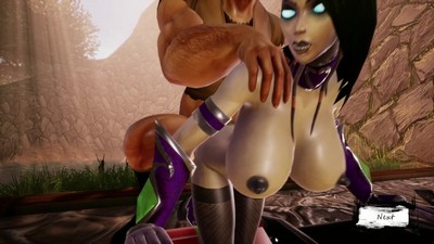 Качественное 3D порно с персонажами из игры World of Warcraft.