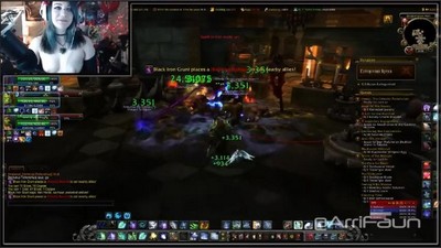 Здесь представлена порно-пародия на игру World of Warcraft, в которой геймерша занимается различными действиями.