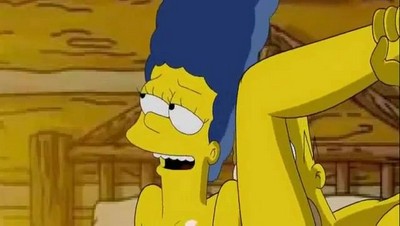 Анимационное порно видео с персонажами из популярного мультика "Симпсоны".