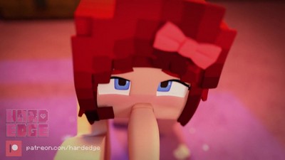 Скарлетт, персонаж из Майнкрафта, известна своим неряшливым поведением.