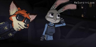 Джуди Хоппс меняет Зоотопию на Секстопию.