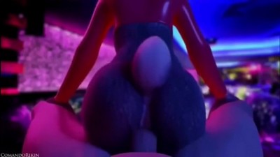 Джуди активно исполняет прыжки на твёрдом инструменте, демонстрируя свою изящную фигуру.