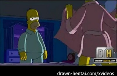 Мардж Симпсон - жена Гомера.