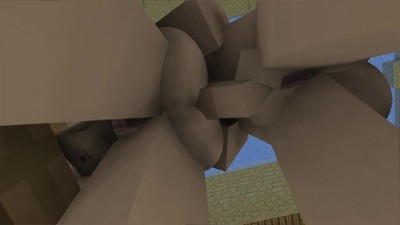 Фута Секс Анимация в Майнкрафт.