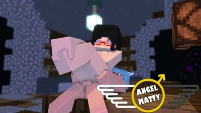 "Очаровательный подросток занимается сексом со мульт персонажами из игры Minecraft в анимационных сценах.
