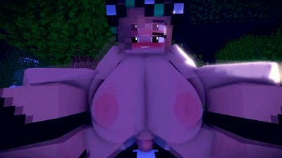 Серена, поклонница Майнкрафта, наслаждается звуком мячей, которые шлепаются по ней.