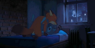 Порно с Ником и Джуди из мультфильма Зоотопия.