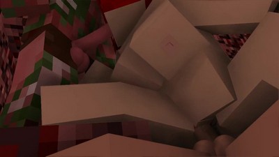 Майнкрафт - эротическая версия популярной компьютерной игры.